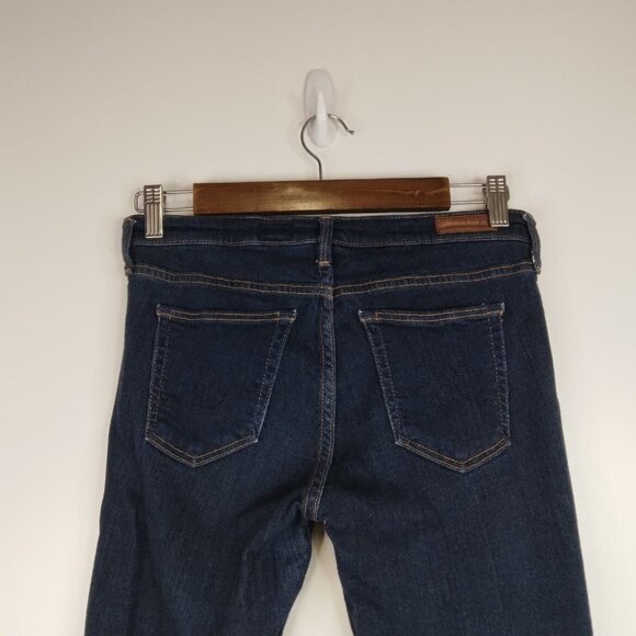 AG The Legging Ankle Super Skinny Jeans Raw Hem Denim Size 28R - Picture 6 of 11